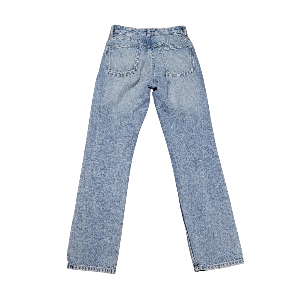 Zara Women's Straight Leg Jeans - Light Blue - Picture 2 of 2